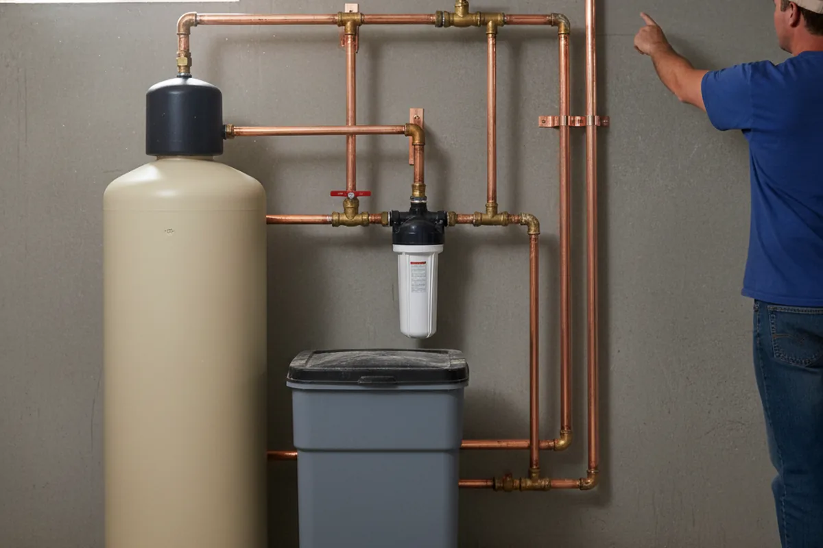 Whole-house water treatment system installed in Cody